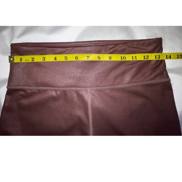Athleta Leggings with Beautiful Copper Sheen - Size S - Picture 10 of 12